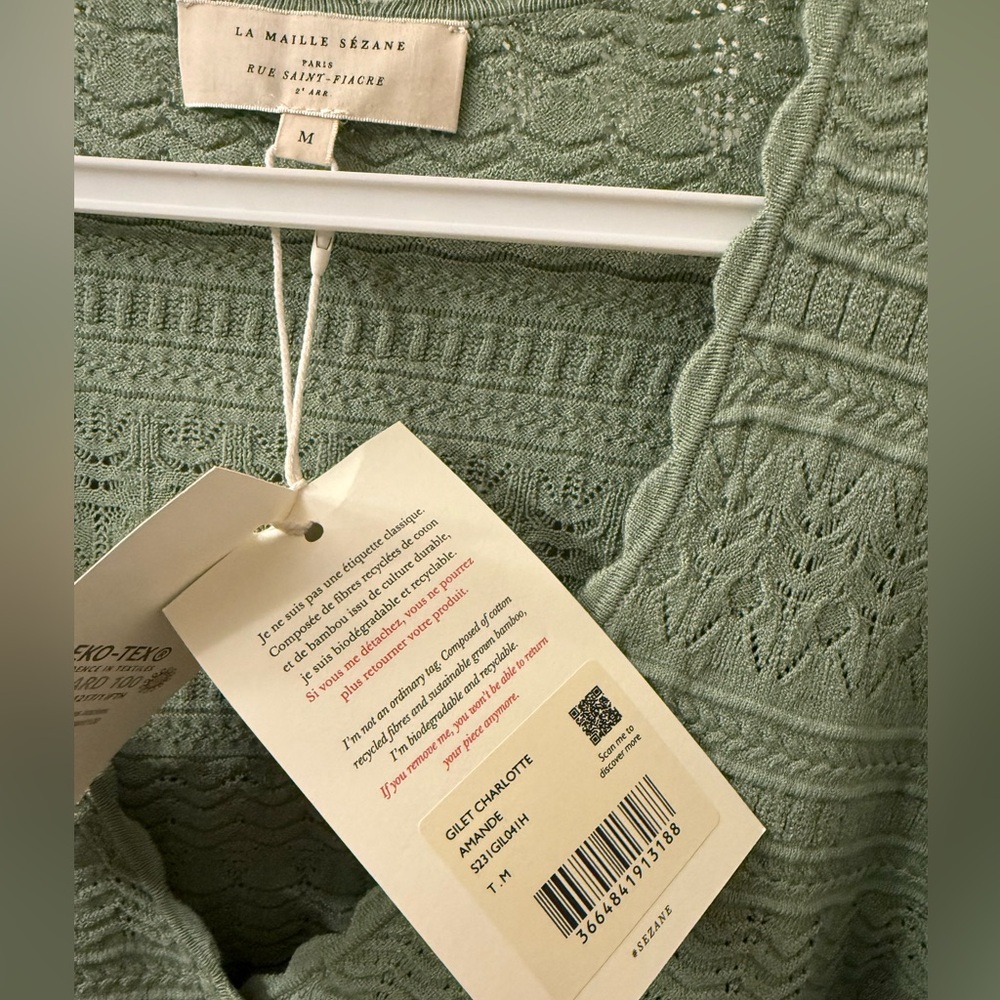 Sezane Charlotte Cardigan - Picture 4 of 7